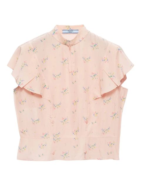 Prada Floral print shirt - Pink