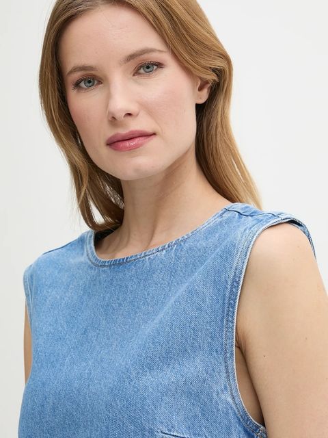 Calvin Klein Jeans sukienka jeansowa - zdjęcie produktu nr 2