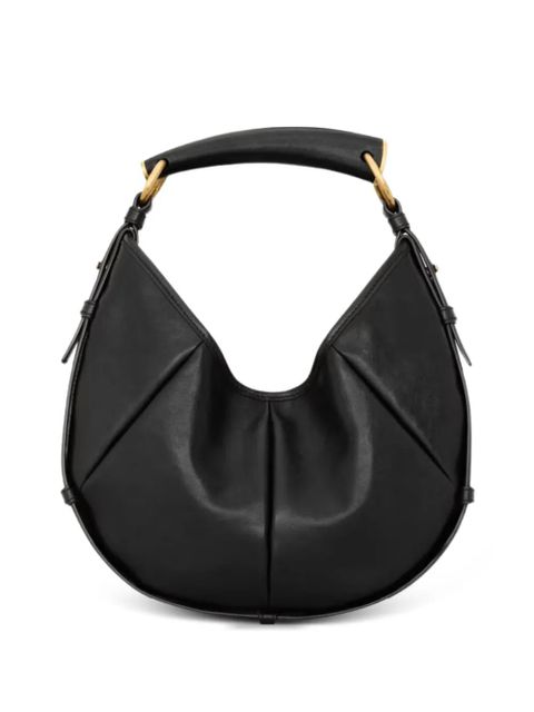 Saint Laurent small Mombasa handle leather tote bag - Black - zdjęcie produktu nr 1