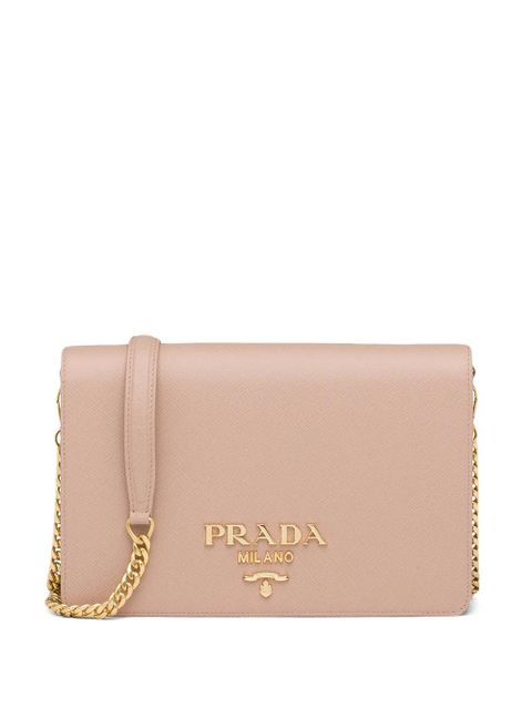 Prada Saffiano mini leather bag - Pink - zdjęcie produktu nr 1