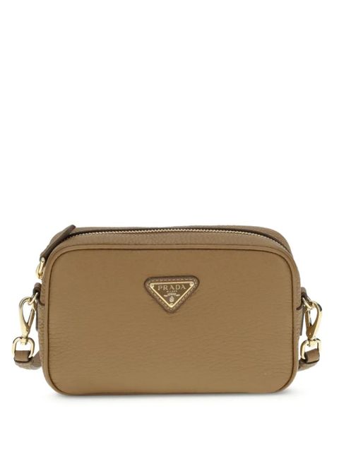 Prada triangle-logo cross body bag - Neutrals - zdjęcie produktu nr 2