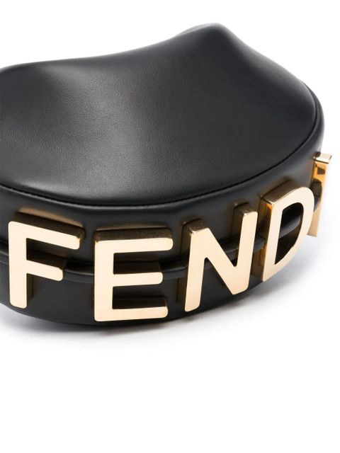 FENDI mini Fendigraphy tote bag - Black