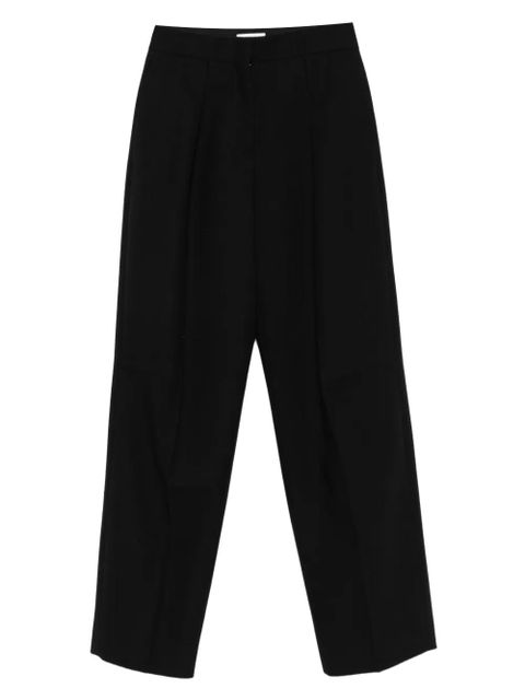 Jil Sander pleated wool trousers - Black - zdjęcie produktu nr 1