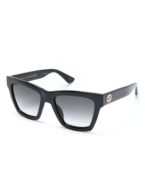 Gucci Eyewear square-frame gradient sunglasses - Black - zdjęcie produktu nr 2