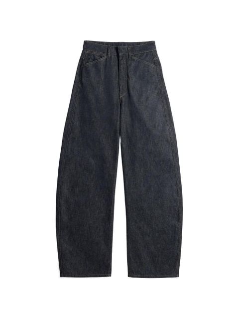 LEMAIRE high-waisted wide-leg jeans - Blue - zdjęcie produktu nr 1