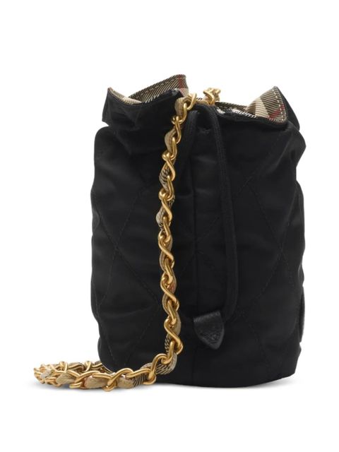 Burberry Horseshoe quilted chain-strap mini bag - Black - zdjęcie produktu nr 2