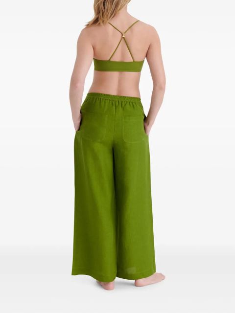 ERES Select wide-leg trousers - Green