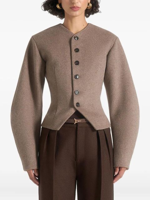 Manière De Voir Aya jacket - Neutrals