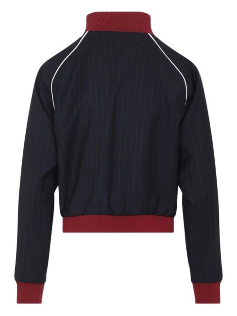 Miu Miu pinstripe wool jacket - Blue - zdjęcie produktu nr 2