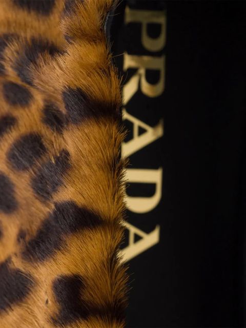 Prada leather ballet flats - Brown