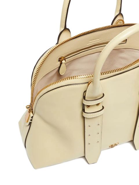PINKO medium Escape leather tote bag - Neutrals