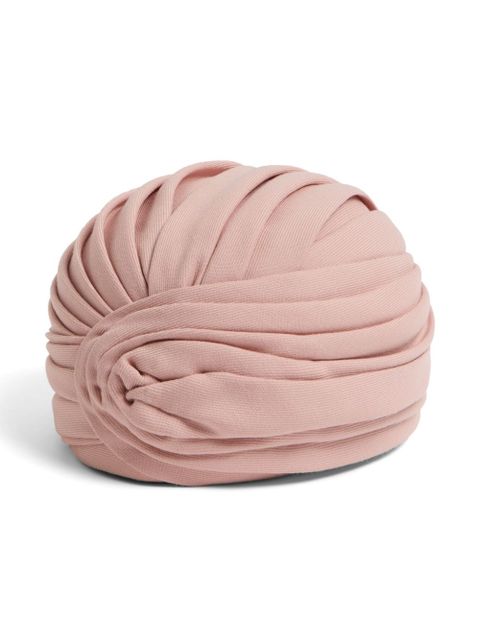 Valentino Garavani VLogo Signature rigid head scarf - Pink