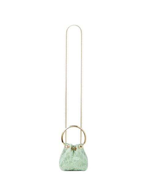 Jimmy Choo lace handle bon bon mini bag - Green - zdjęcie produktu nr 2