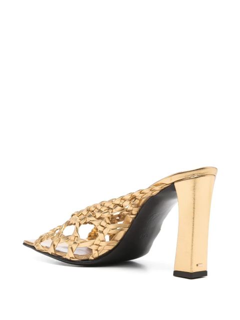 Giuseppe Zanotti 90mm GZ Mya Cage sandals - Gold