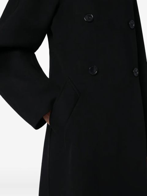 LOEWE double-breasted wool coat - White