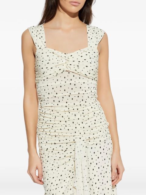 ISABEL MARANT Gemina polka-dot top - Neutrals - zdjęcie produktu nr 2