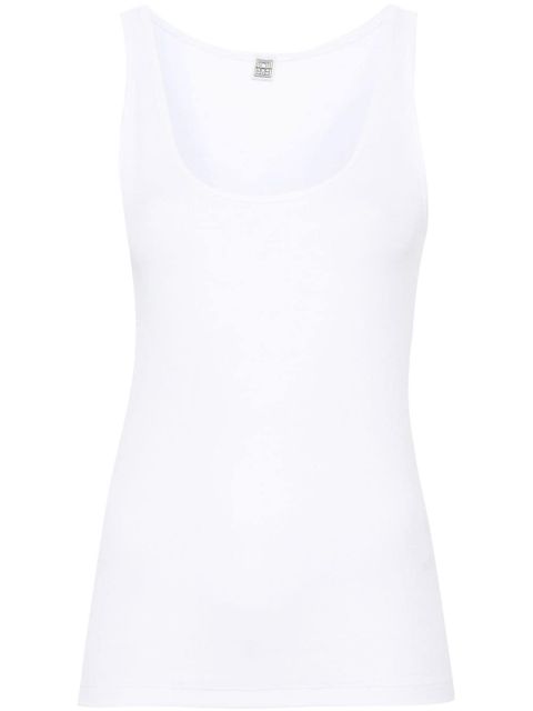 TOTEME ribbed tank top - White - zdjęcie produktu nr 1