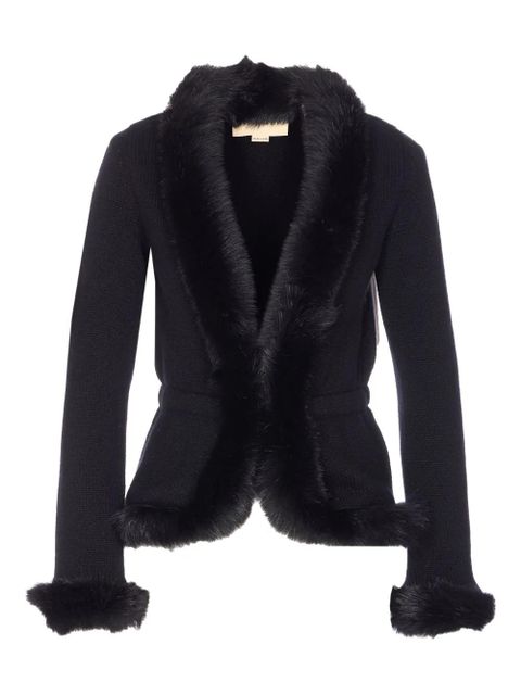 Valentino Garavani long-sleeve knitted jacket - Black - zdjęcie produktu nr 1