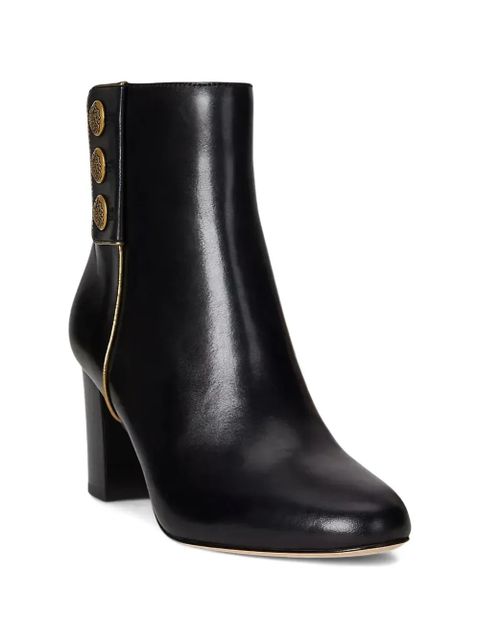 Lauren Ralph Lauren button-detail boots - Black - zdjęcie produktu nr 1