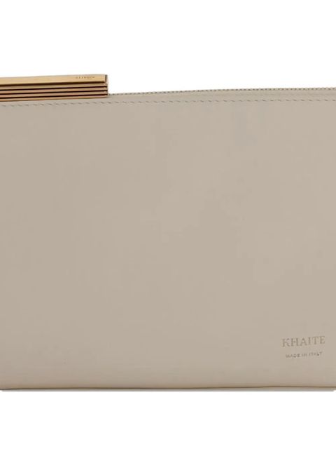 KHAITE leather shoulder bag - Neutrals - zdjęcie produktu nr 2
