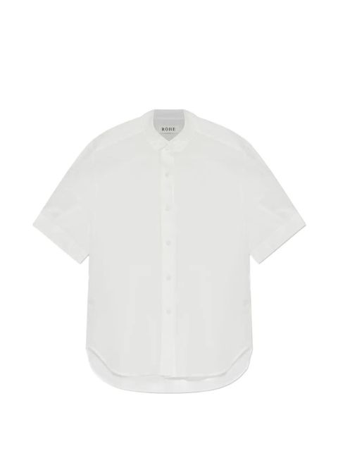 Róhe short-sleeve shirt - White - zdjęcie produktu nr 1