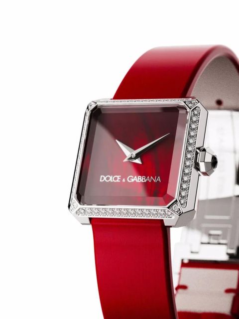 Dolce & Gabbana Pre-Owned Sofia 24mm - Red - zdjęcie produktu nr 2