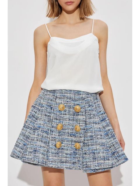 Balmain layered top - White