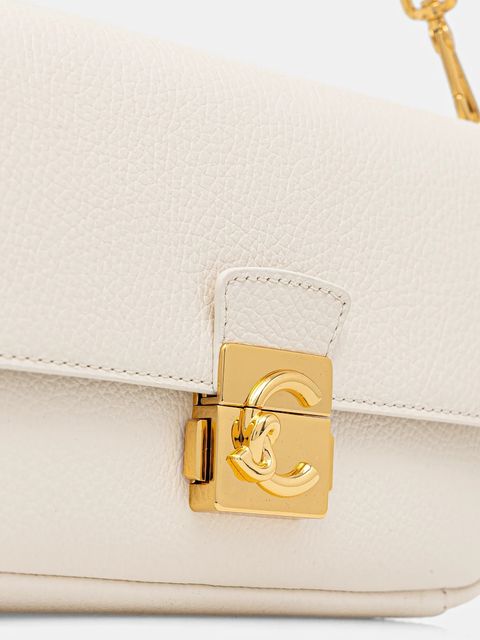 Coccinelle torebka skórzana C-ME LOCK kolor beżowy E1 U4K 12 02 01