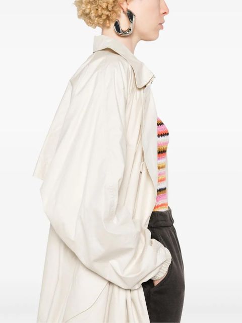 MARANT ÉTOILE Cacilda trench coat - Neutrals