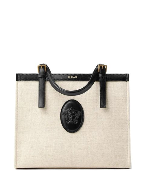 Versace Rivière canvas tote bag - Neutrals - zdjęcie produktu nr 1