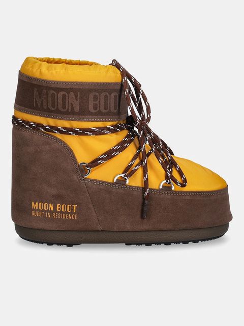 Moon Boot śniegowce MB X GIR ICON LOW NYLON kolor brązowy 80D1409740-BM04 - zdjęcie produktu nr 2