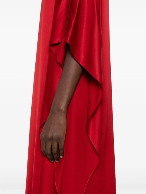 Lanvin open-shoulder dress - Red