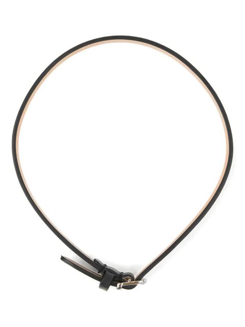 MM6 Maison Margiela buckled choker - T8013 BLACK - zdjęcie produktu nr 1