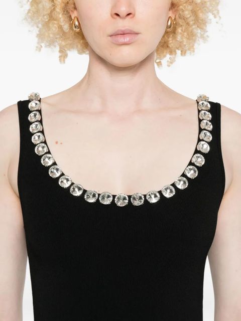 SANDRO crystal-embellished mini dress - Black - zdjęcie produktu nr 2