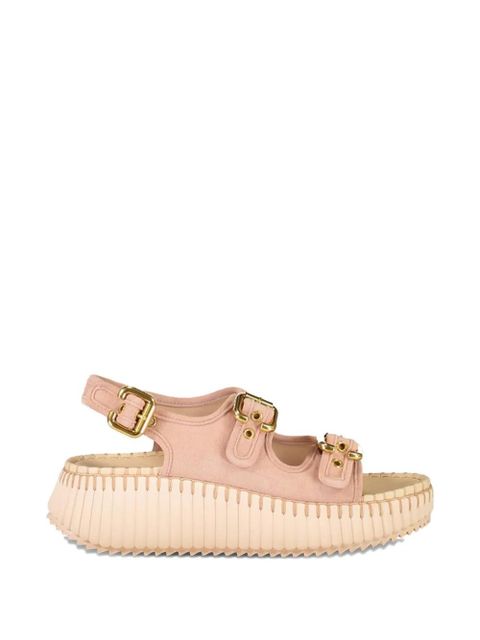 Chloé Nama buckle strap sandals - Pink - zdjęcie produktu nr 1