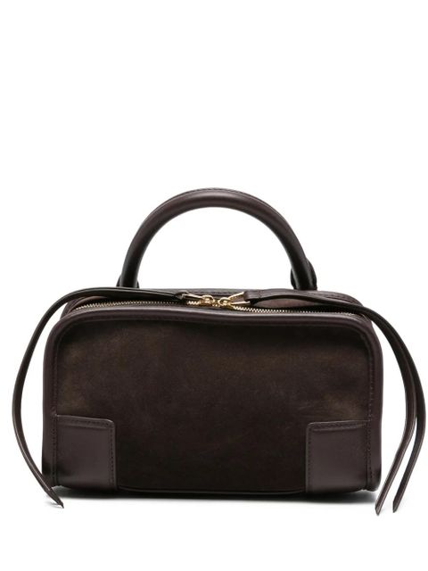 LOEWE Amazona suede tote bag - Brown - zdjęcie produktu nr 1