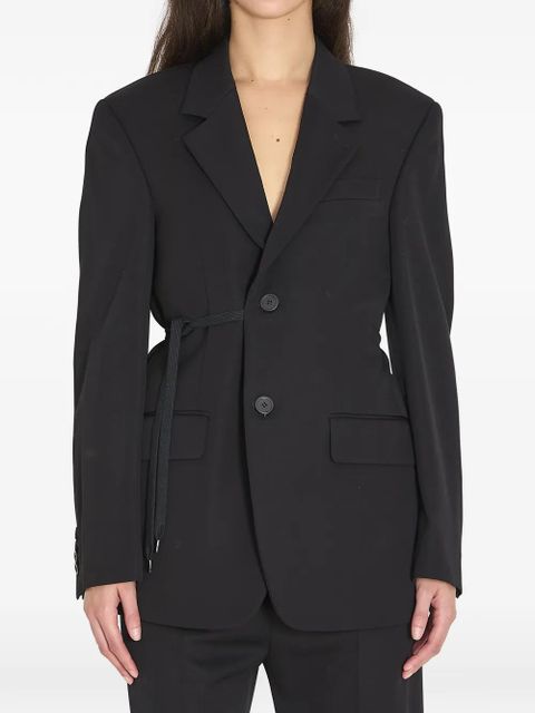 Balenciaga wrap jacket - Black - zdjęcie produktu nr 1