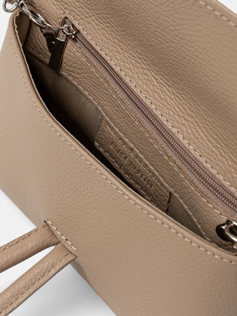 Answear.LAB kopertówka skórzana kolor brązowy