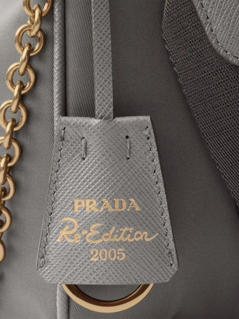 Prada Re-Edition 2005 Re-Nylon shoulder bag - Grey