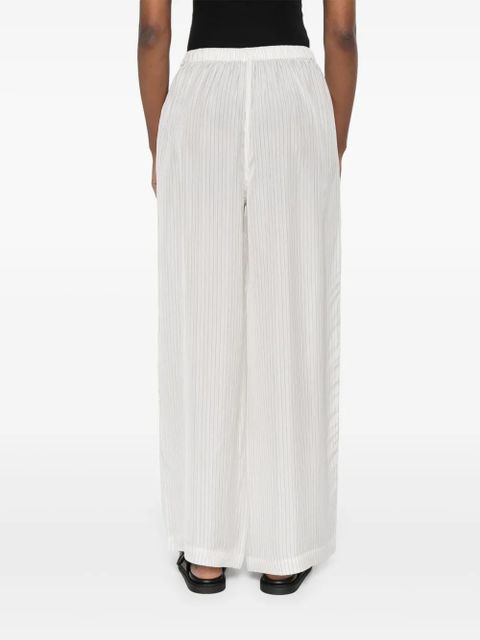 The Frankie Shop Brenna Double Stripe trousers - White