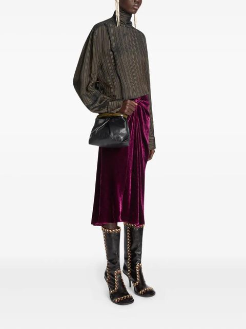 DRIES VAN NOTEN leather mini bag - Black - zdjęcie produktu nr 2