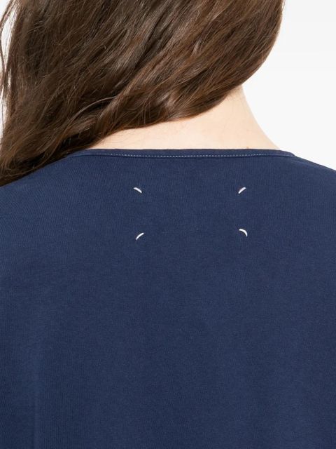 Maison Margiela button short-sleeve t-shirt - Blue