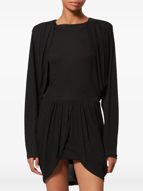 ISABEL MARANT x Niamae draped detail dress - Black