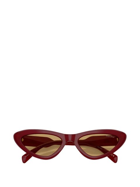 Miu Miu Eyewear cat-eye sunglasses - Red