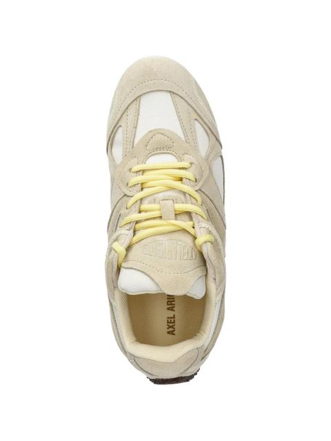 Axel Arigato paneled lace-up sneakers - Neutrals