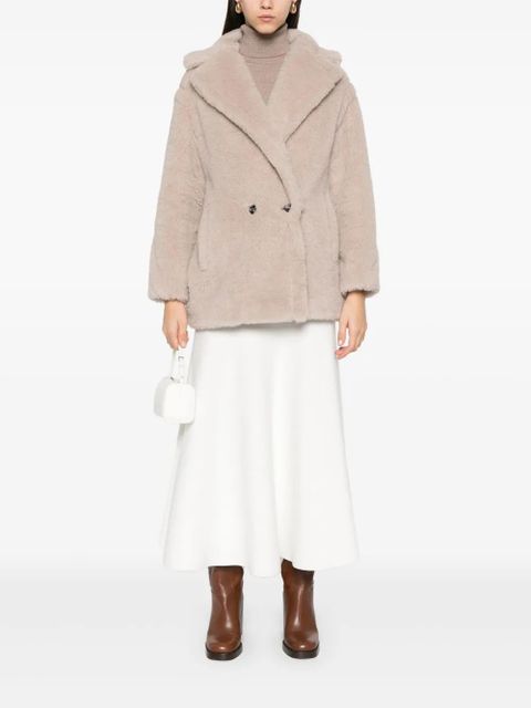 Max Mara faux-fur jacket - Neutrals - zdjęcie produktu nr 2