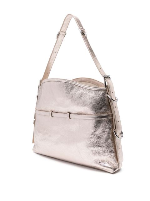 Givenchy medium Voyou laminated shoulder bag - Gold - zdjęcie produktu nr 2