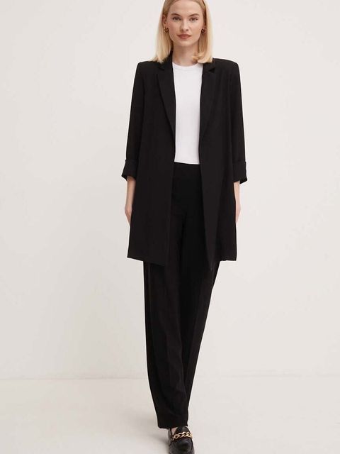 Joseph Ribkoff marynarka kolor czarny niezapinana gładka 211361