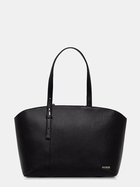HUGO torebka shopper damska z imitacji skóry Yorih Tote zip - zdjęcie produktu nr 1