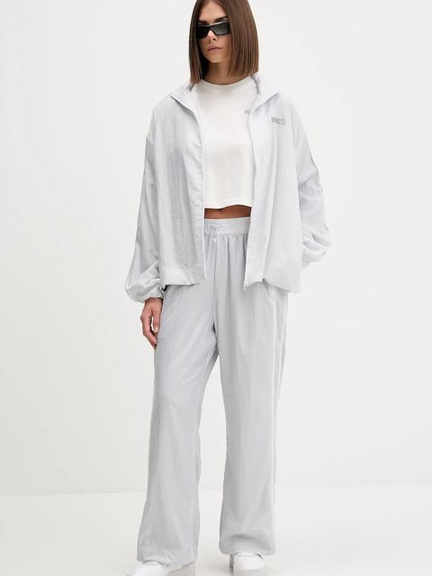 Puma bluza PUMA x ROSÉ damska kolor szary gładka 633793 - zdjęcie produktu nr 2